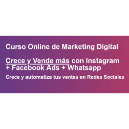 Curso online de marketing digital