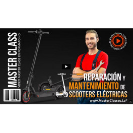 Reparación y mantenimiento de scooters eléctricas