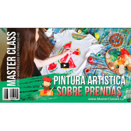 Pintura artística sobre prendas