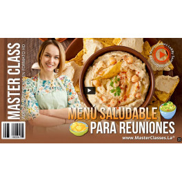 Menú saludable para reuniones