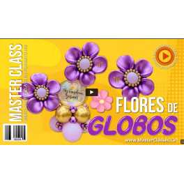 Flores de globos