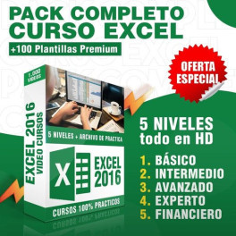 Pack completo curso Excel