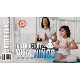 Intructor de yoga para niños