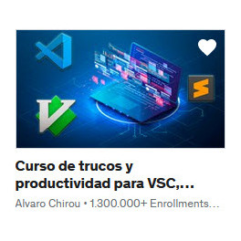 Curso de trucos y productividad para VSC Sublime text y Vim