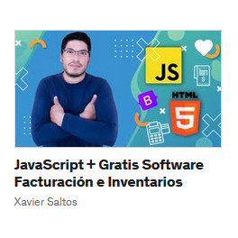 JavaScript Gratis Software Facturación e Inventarios - Xavier Saltos