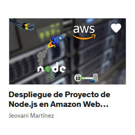 Despliegue de Proyecto de Node.js en Amazon Web Services AWS