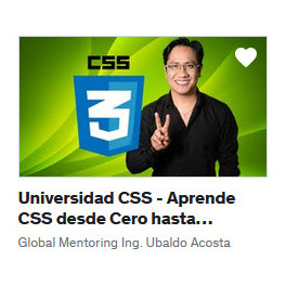 Universidad CSS - Aprende CSS desde Cero hasta Experto