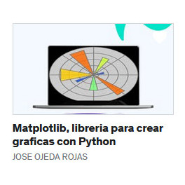 Matplotlib - librería para crear graficas con Python - José Ojeda