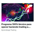 Programa 100% técnico para operar haciendo trading a mercado