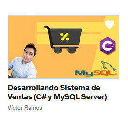 Desarrollando Sistema de Ventas (C y MySQL Server)