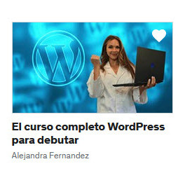 El curso completo WordPress para debutar