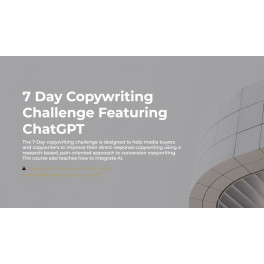 7 Day Copywriting Challenge Featuring ChatGPT - Ashton Shanks (Inglés)