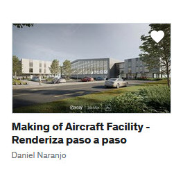Making of Aircraft Facility - Renderiza paso a paso