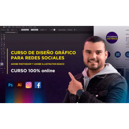 Diseño para redes sociales - Academia Metrics