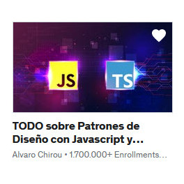 Todo sobre Patrones de Diseño con Javascript y TypeScript