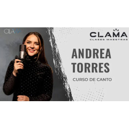 Curso de canto con Andrea Torres