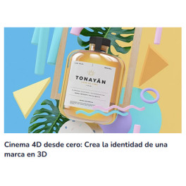 Cinema 4D desde cero Crea la identidad de una marca en 3D