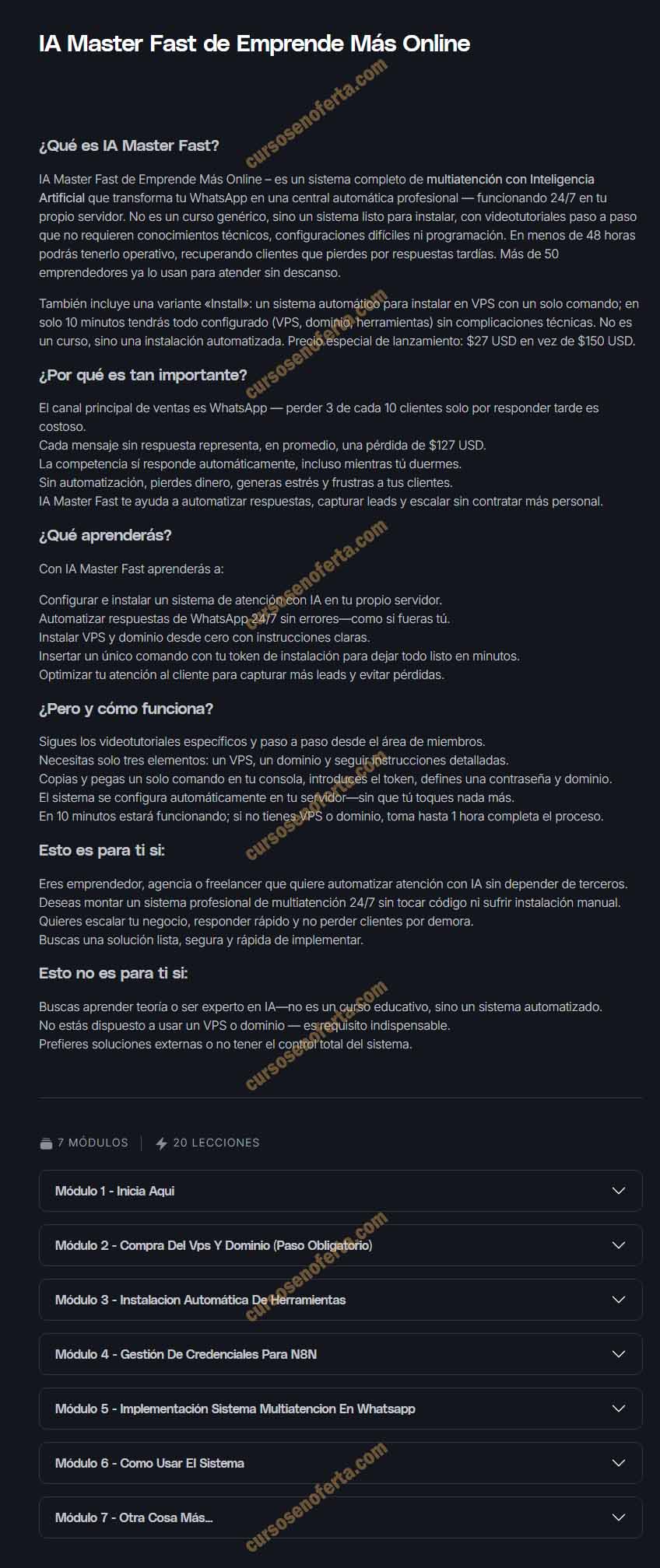 IA Master Fast - emprende más online