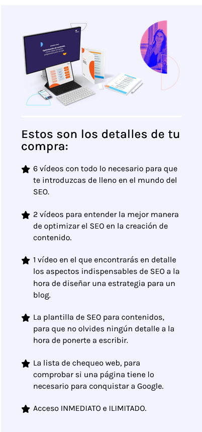 SEO Copywriting - escuela de copywriting - isabel romero