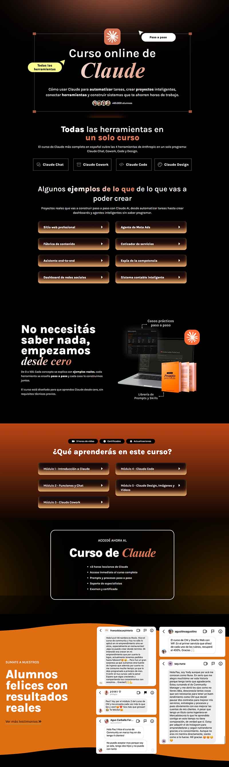 Curso Online de Claude - luzzi digital