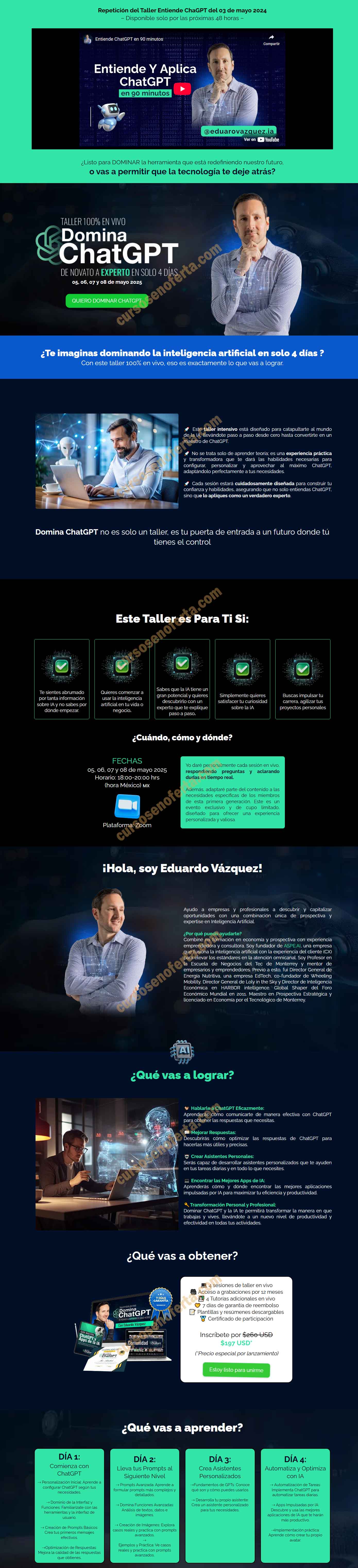 Domina ChatGPT De Novato a Experto en Solo 4 Días - eduardo vazquez