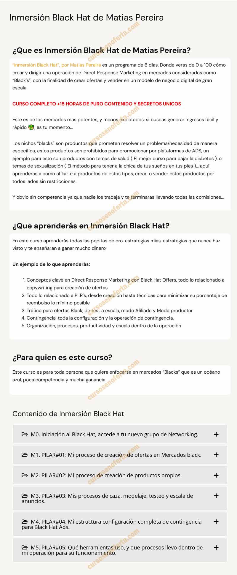 Inmersión Black Hat - matías pereira