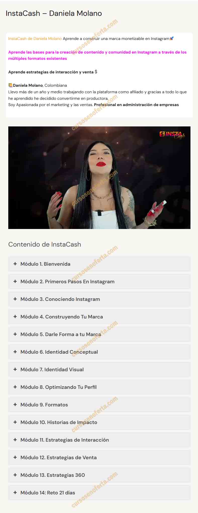 InstaCash - daniela molano