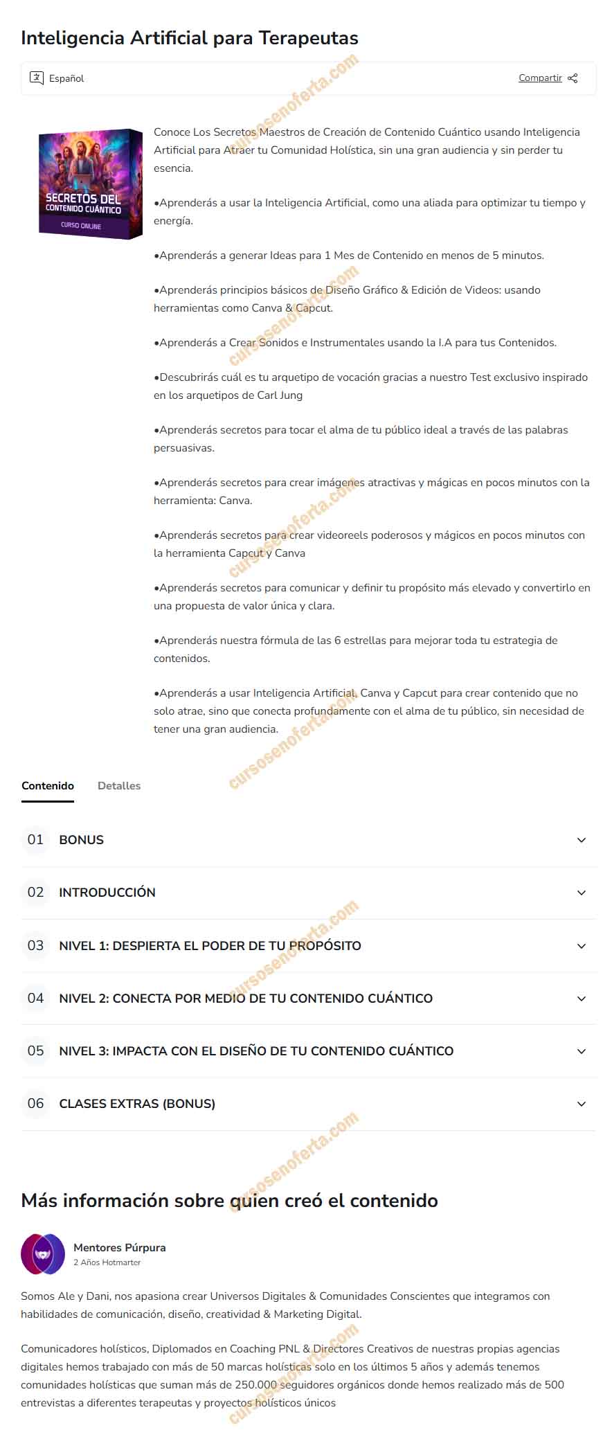Inteligencia Artificial Para Terapeutas - mentores púrpura