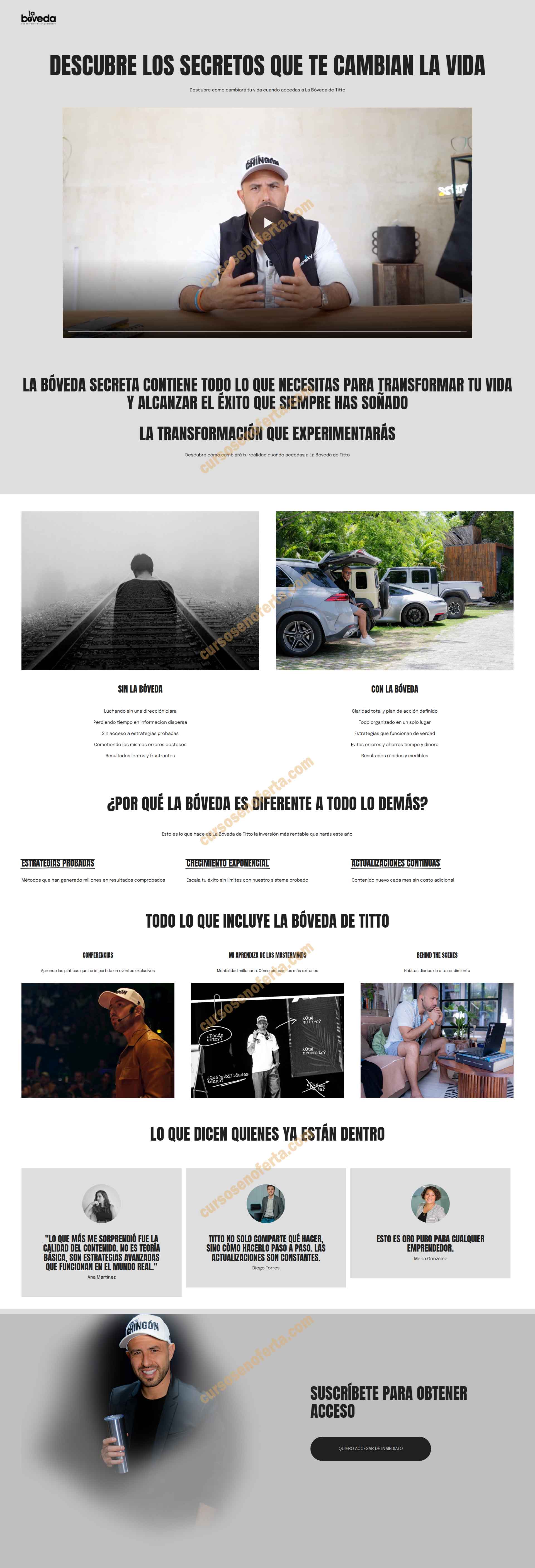 La Bóveda Secreta - libersity titto galvez