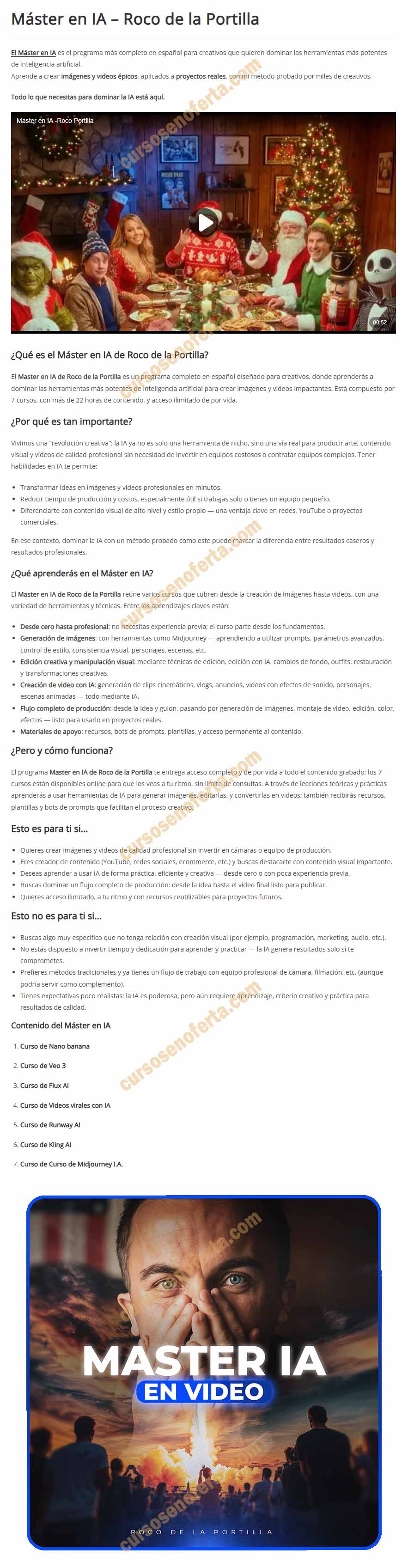 Master en IA - Roco de la portilla