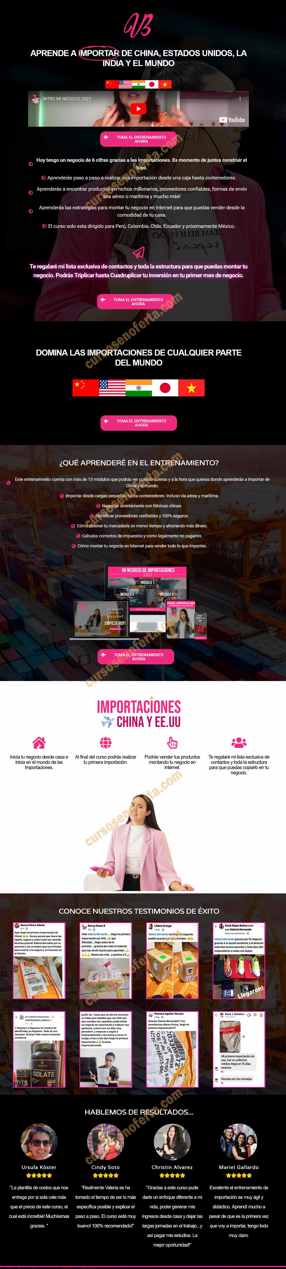 Mi negocio de importaciones de China y USA - valeria bernardo