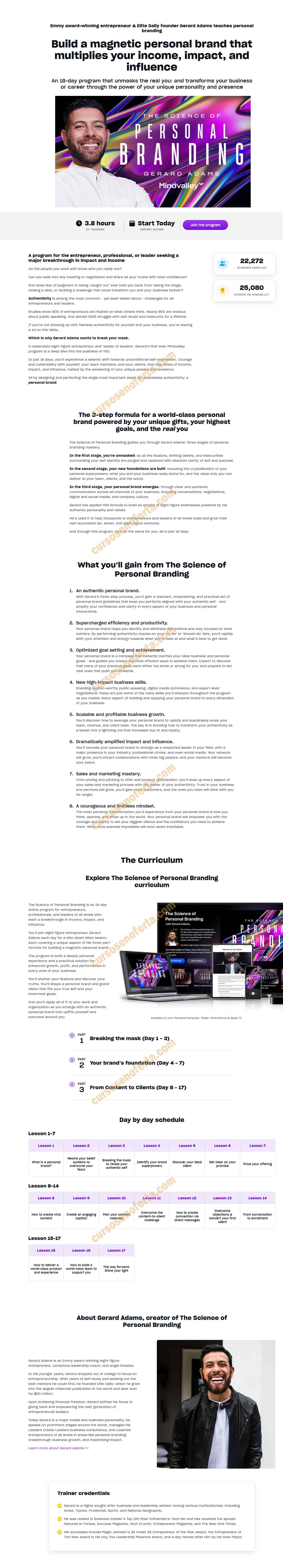 The Science of Personal Branding - gerard adams