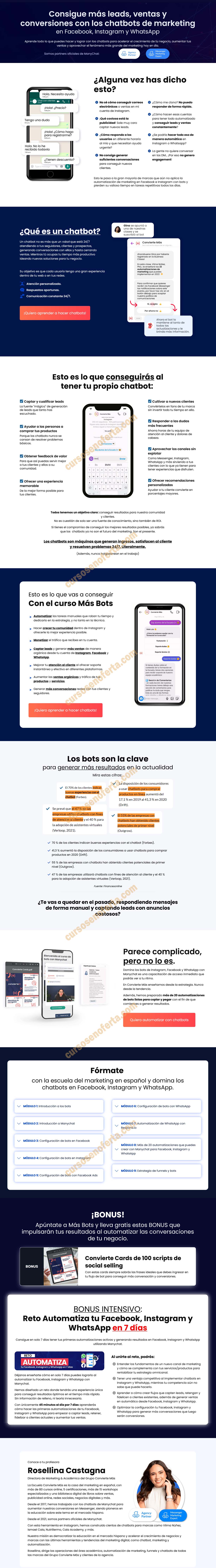 Curso Más Bots 2023 convierte más