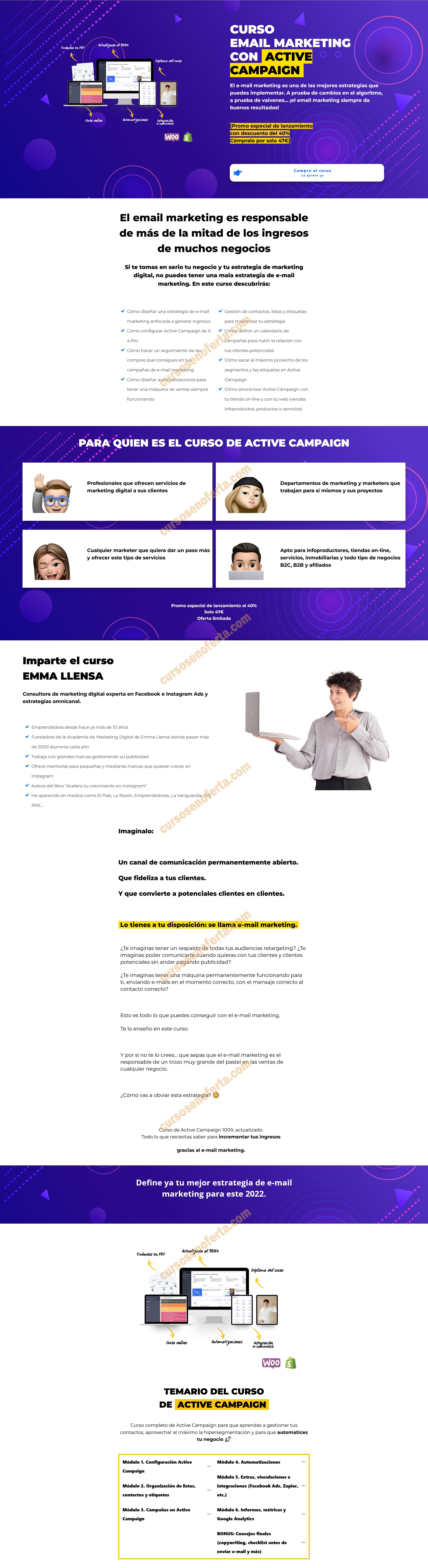 Email Marketing con Active Campaign