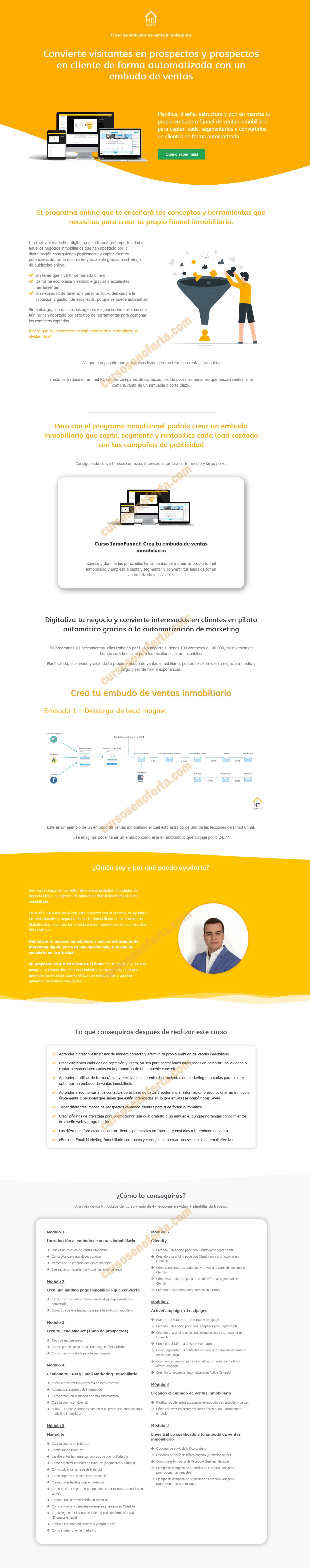 Inmo Funnel - Crea tu embudo de ventas inmobiliario