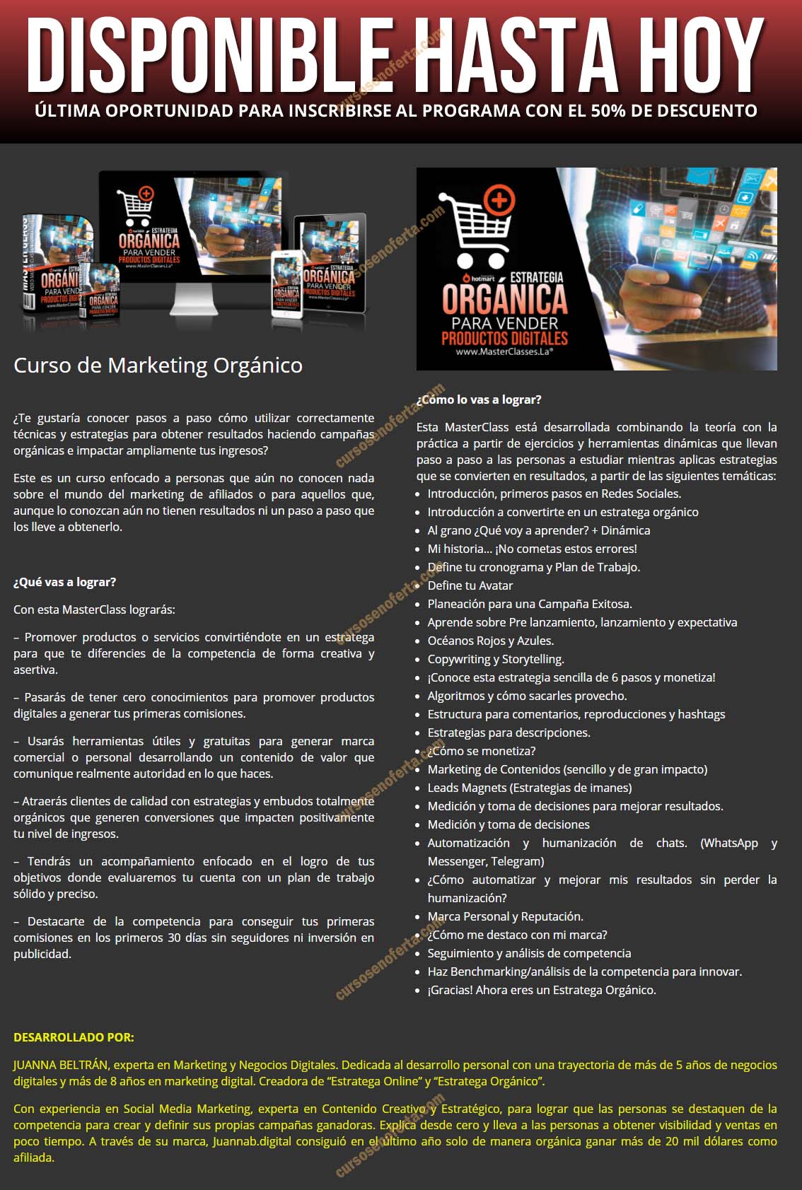 Marketing Orgánico - juanna beltrán