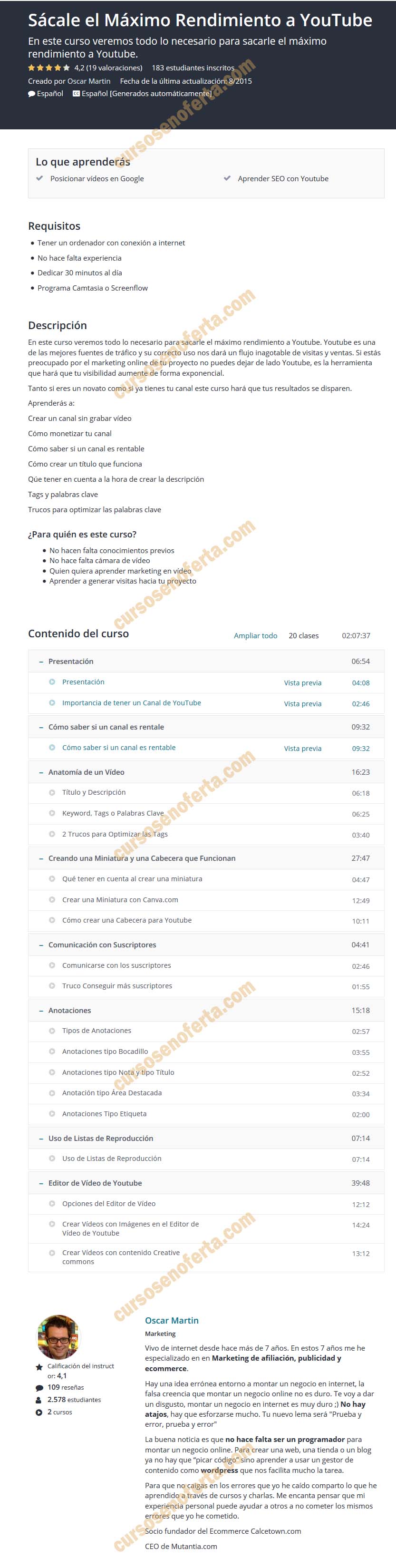 Sácale el Máximo Rendimiento a YouTube