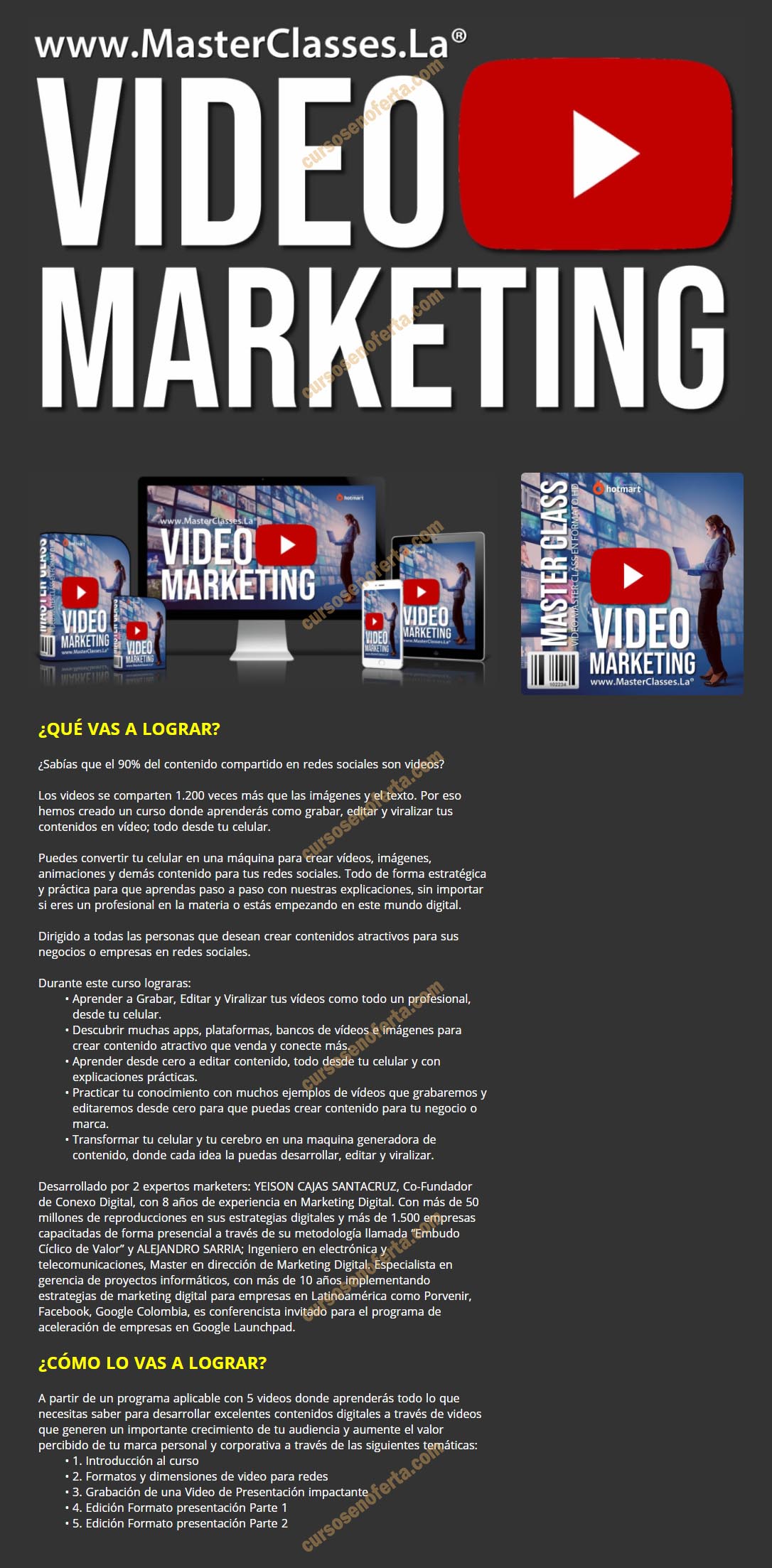 Video marketing - yeison cajas