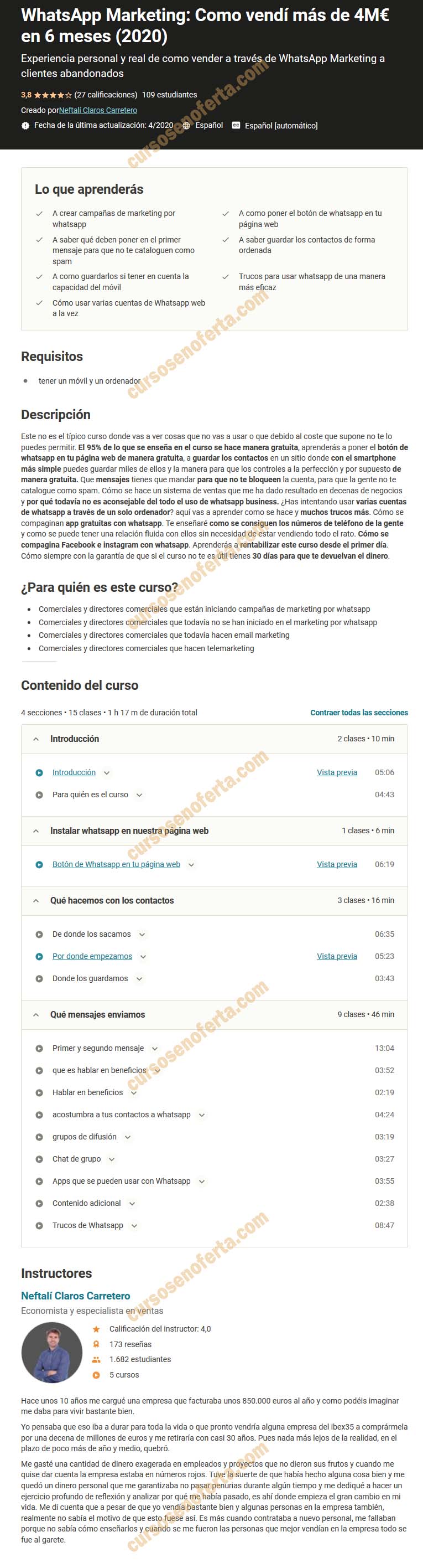 WhatsApp Marketing. Como vendí más de 4M€ en 6 meses (2020)