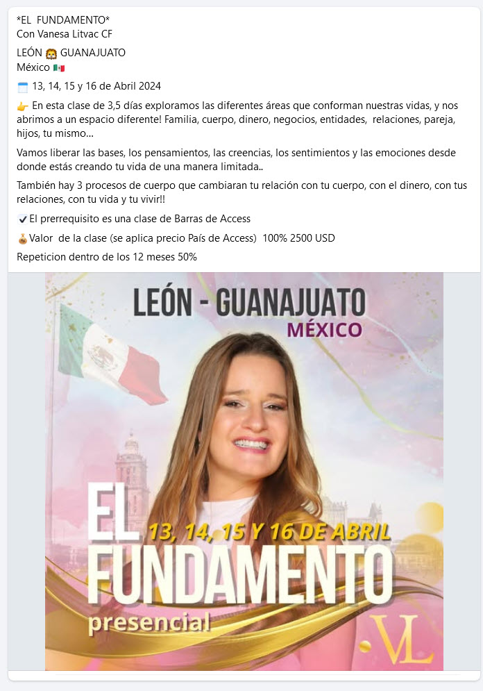 Access El Fundamento - vanesa litvac