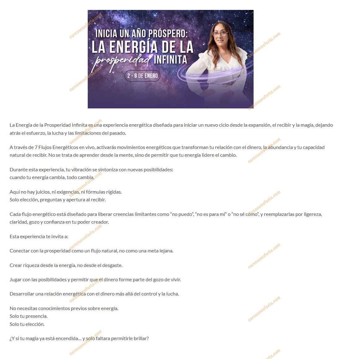 La Energía de la Prosperidad Infinita - elma galvan