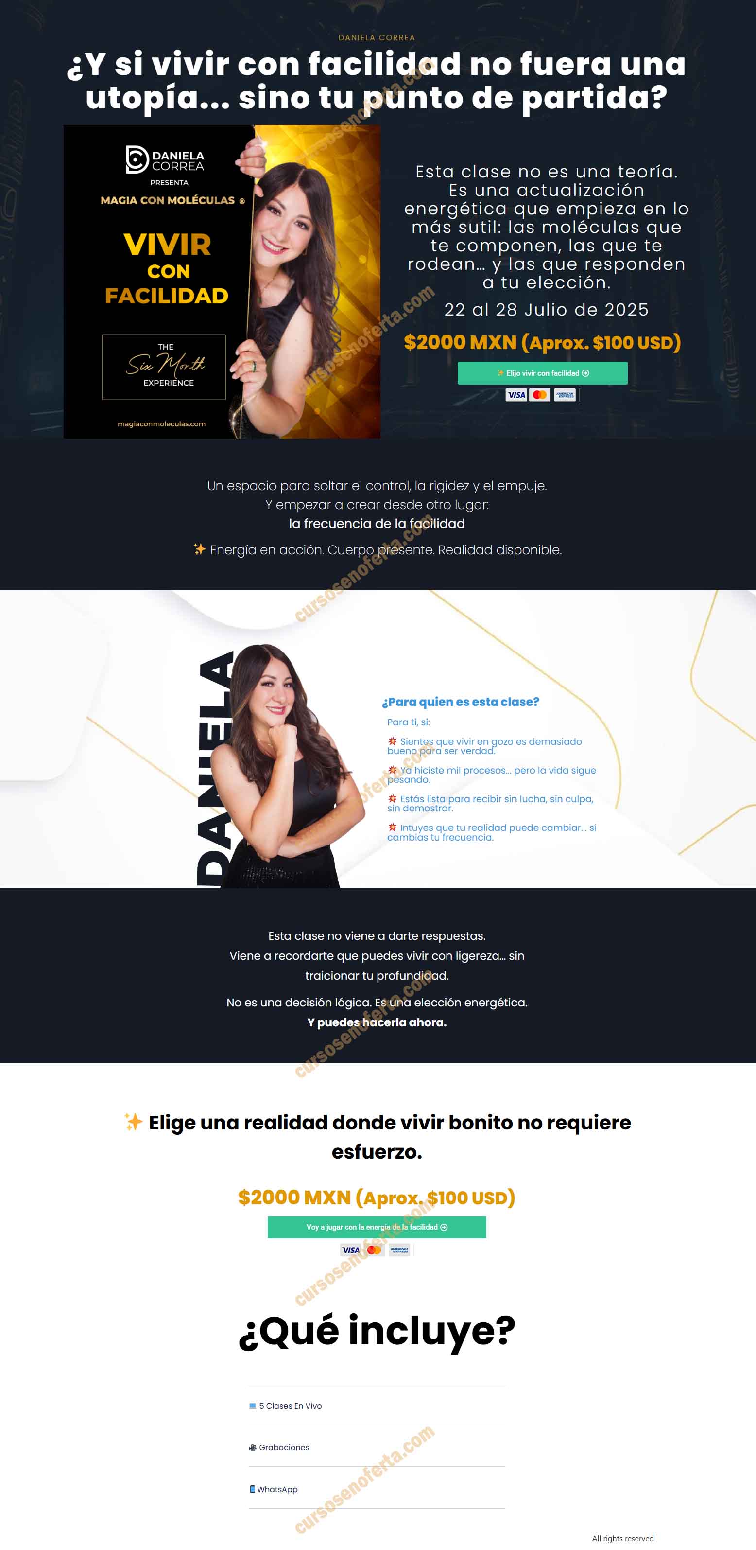 Magia con Moléculas Vivir con Facilidad - daniela correa