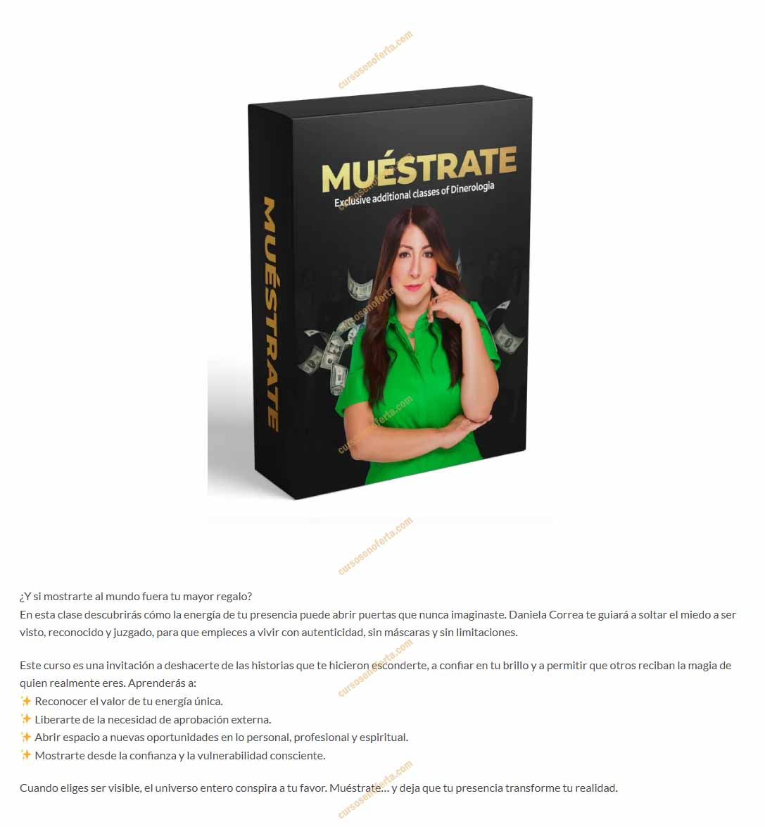 Muéstrate - daniela correa