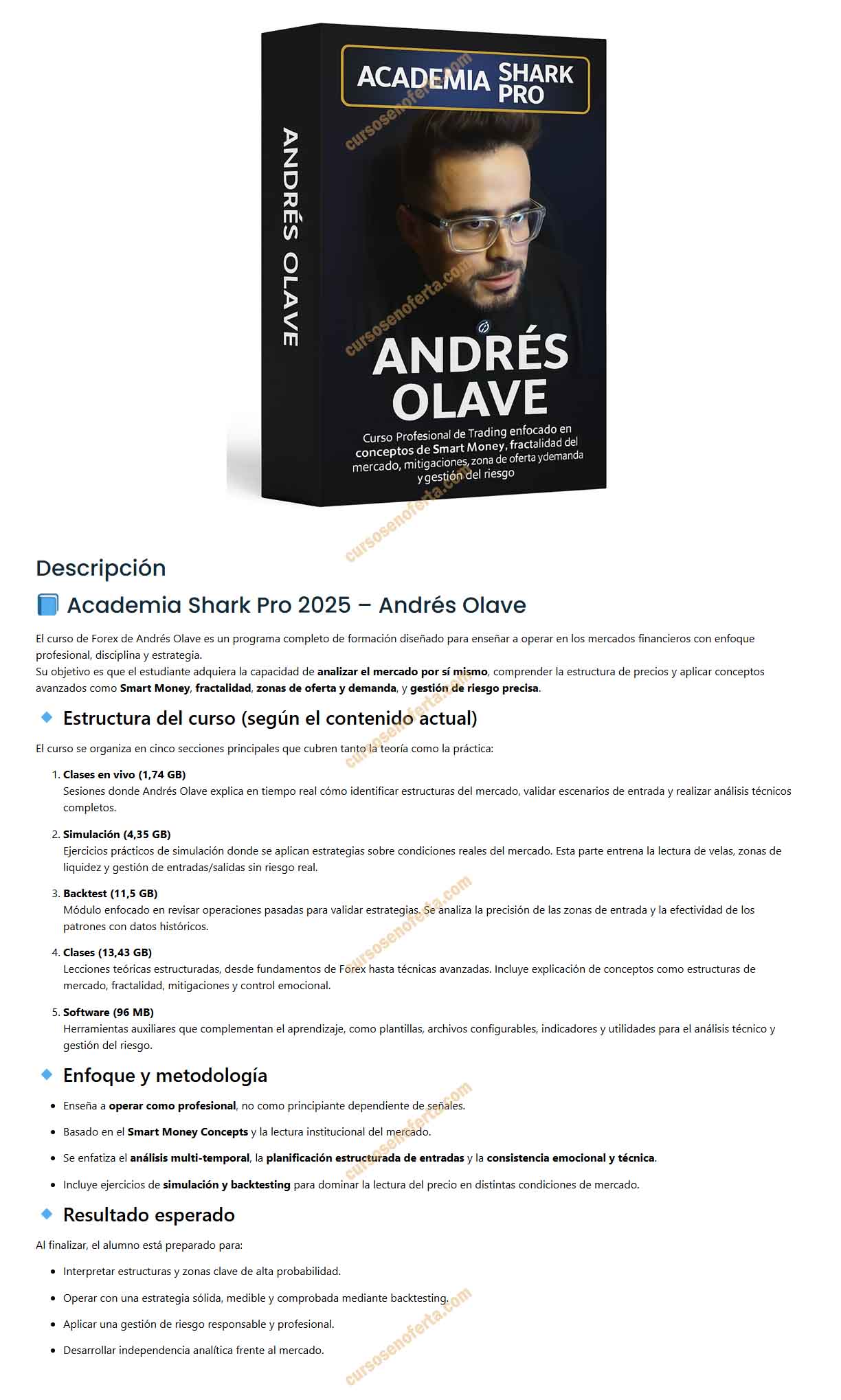 Academia Shark Pro - andres olave