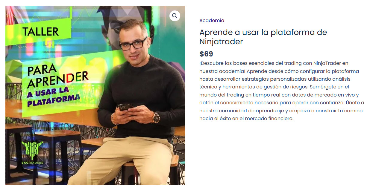 Aprende a usar la plataforma de Ninja Trader - sac traders