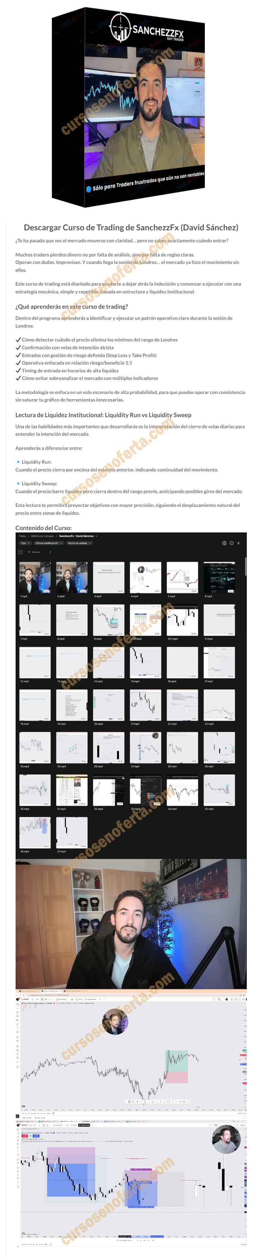 Curso de Trading de SanchezzFx - david sánchez