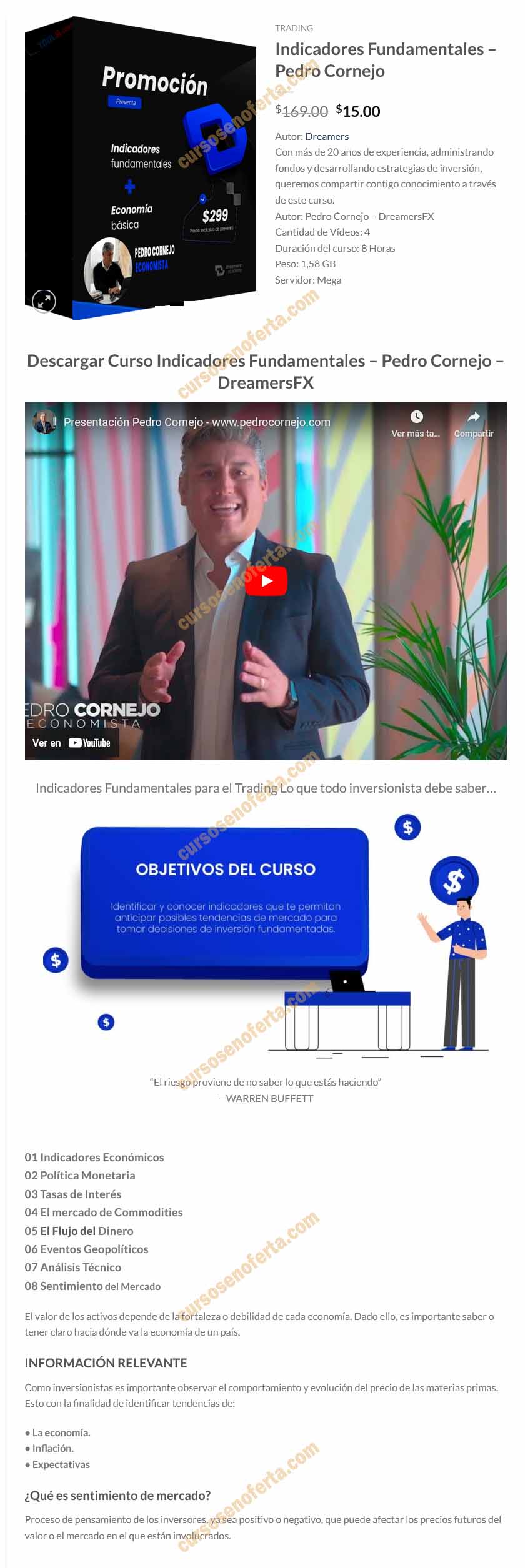 Curso de Indicadores Fundamentales - Pedro cornejo