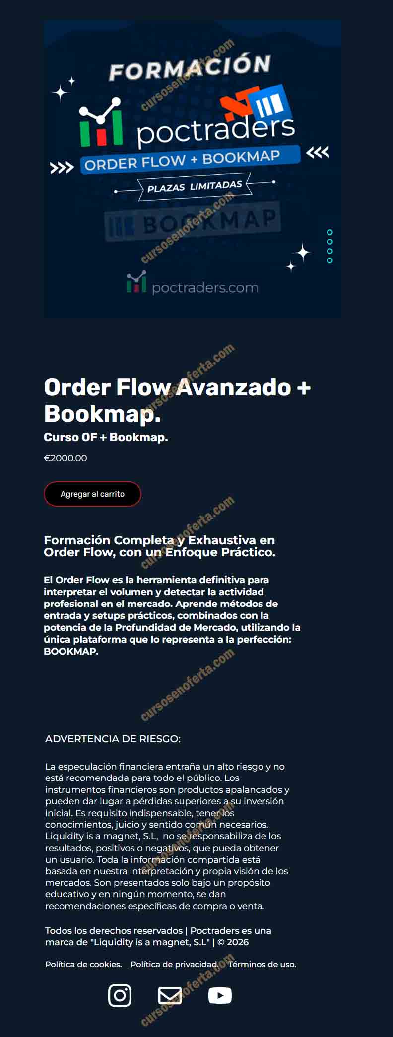 Curso Orderflow Avanzado + Bookmap - poc traders