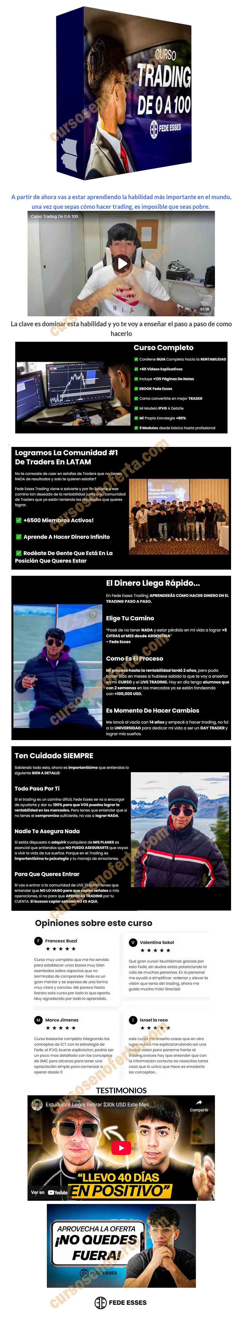 Curso Trading De 0 A 100 - federico esses