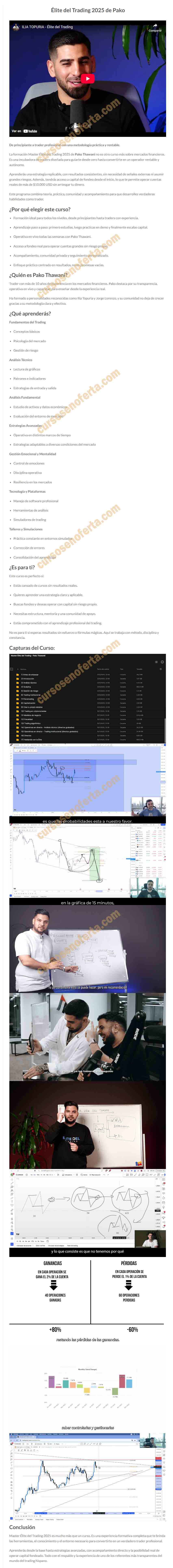 Elite del Trading - pako thawani